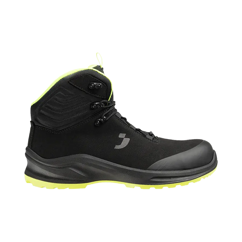 MODULO S3S MID Visoke radne cipele crno/zelene