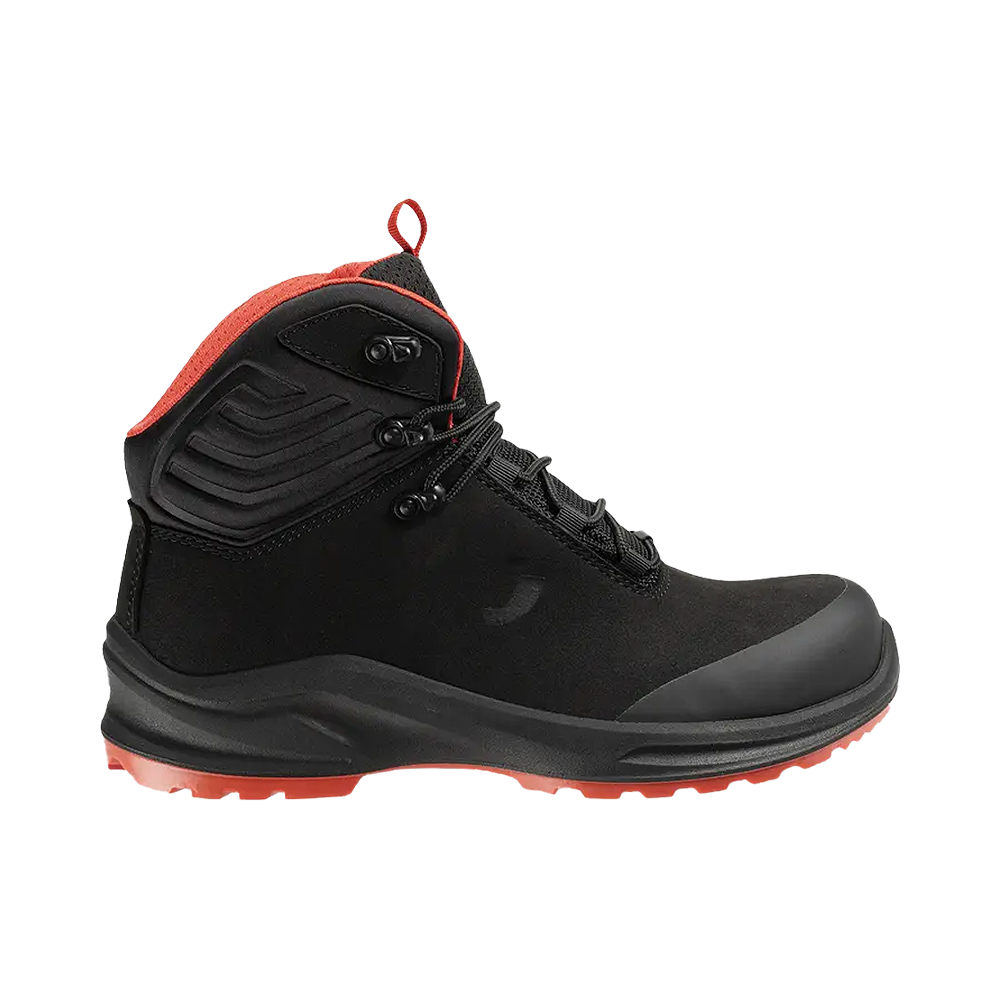 MODULO S3S MID Visoke radne cipele crno/crvene