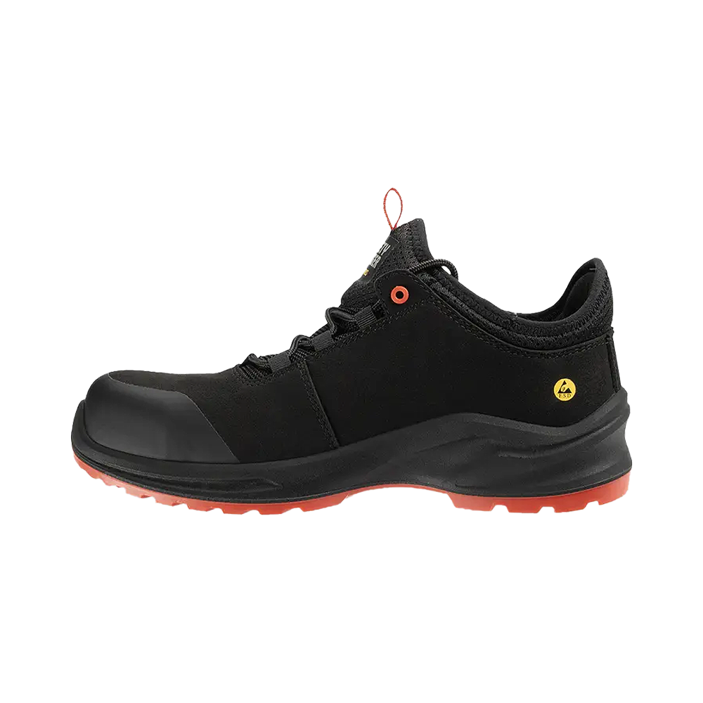 MODULO S3S Niske radne cipele crno/crvena