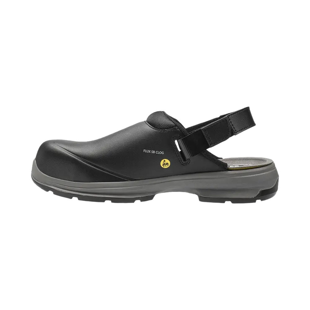 FLUX SB CLOG Radne sandale crne - bočni prikaz