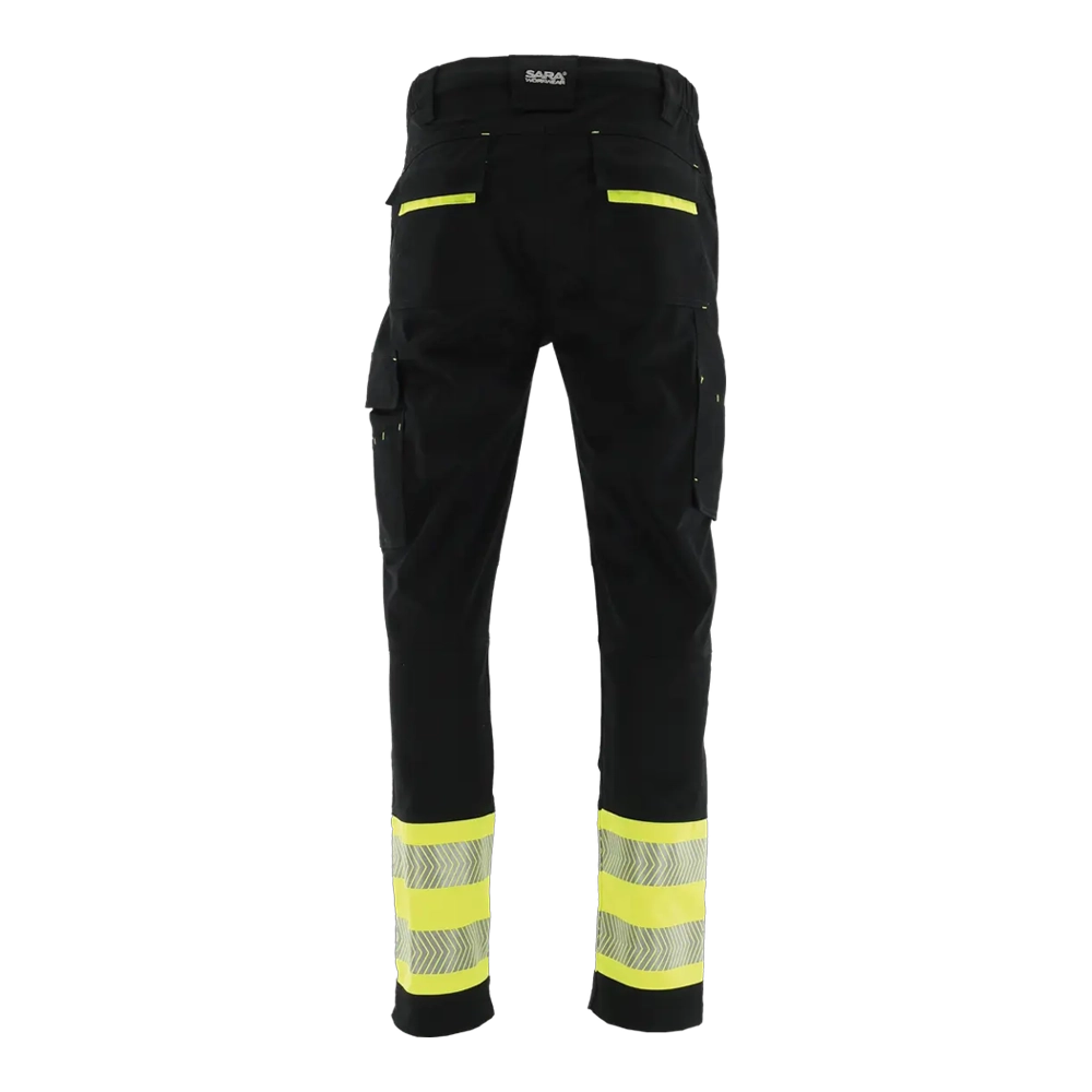 ACTIFLEX NEO Radne hlače u crno žutoj boji