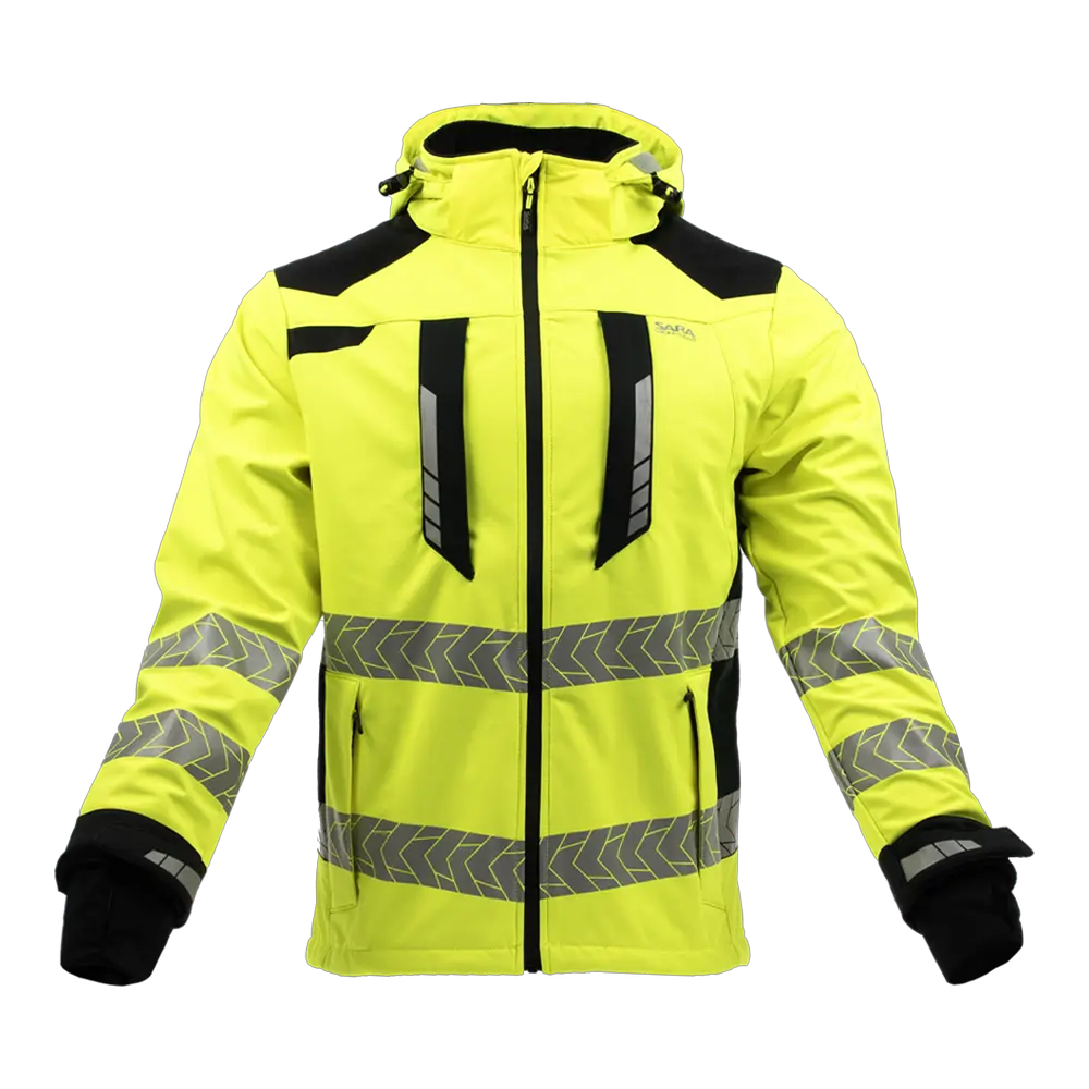 High Visibility radna jakna žuta Klasa 3, vodootporna 10.000mm, EN ISO 20471