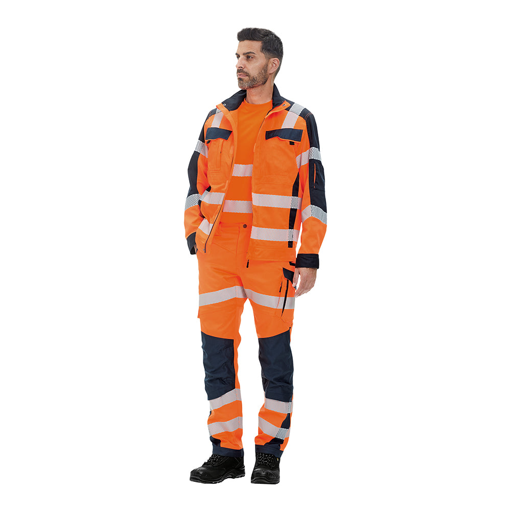 Flex HiVis VWT178 Rastezljive radne hlače visoke vidljivosti