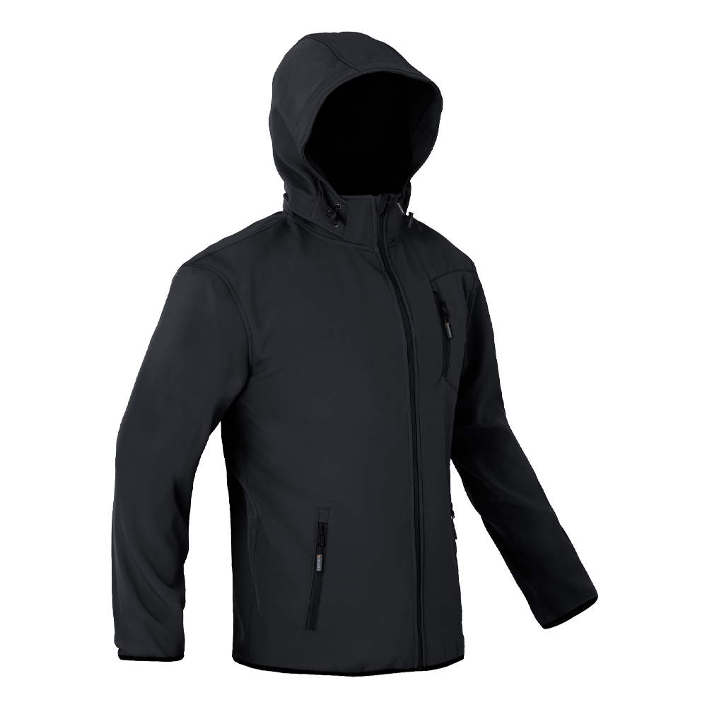 TUNDRA Softshell work jacket black