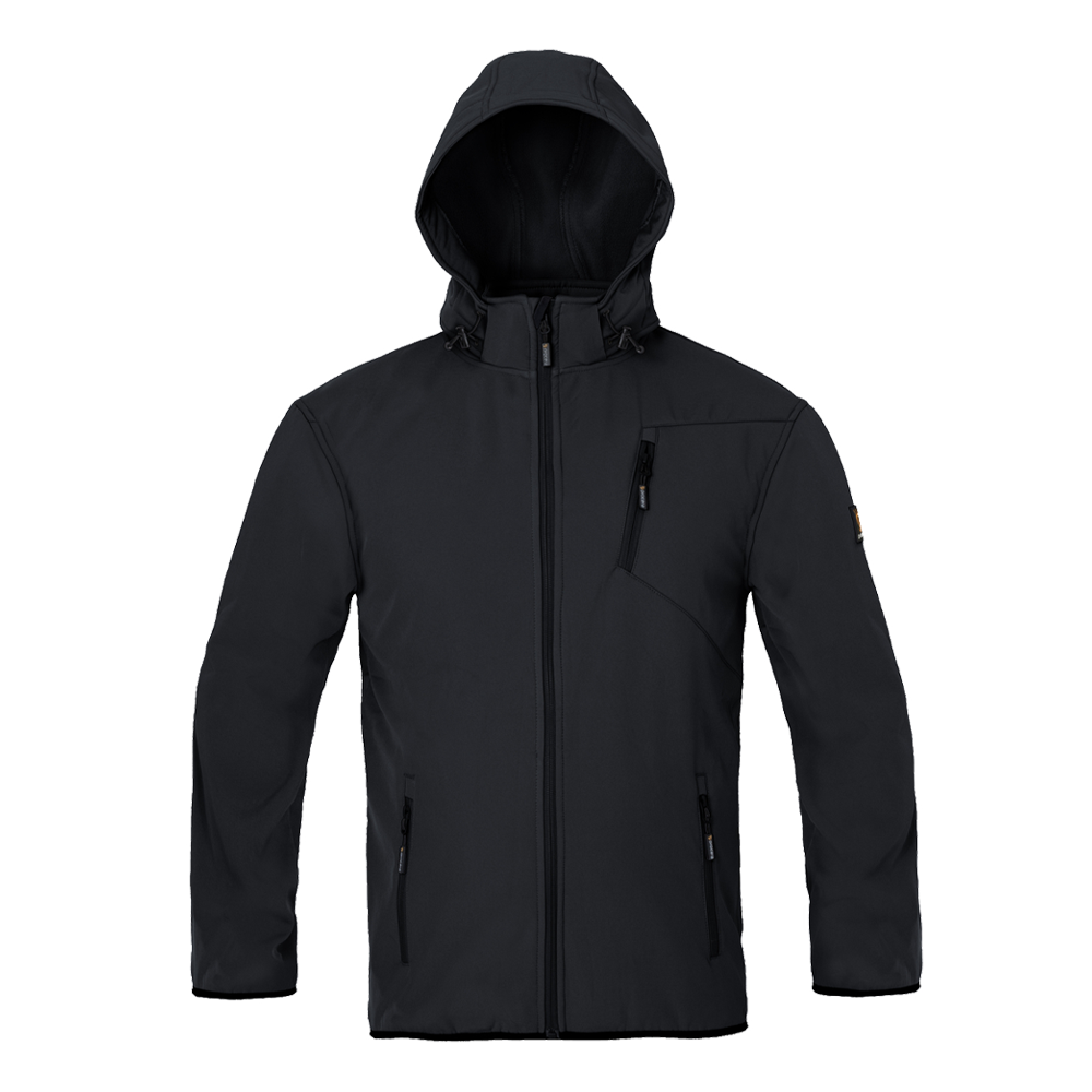 TUNDRA Softshell work jacket black