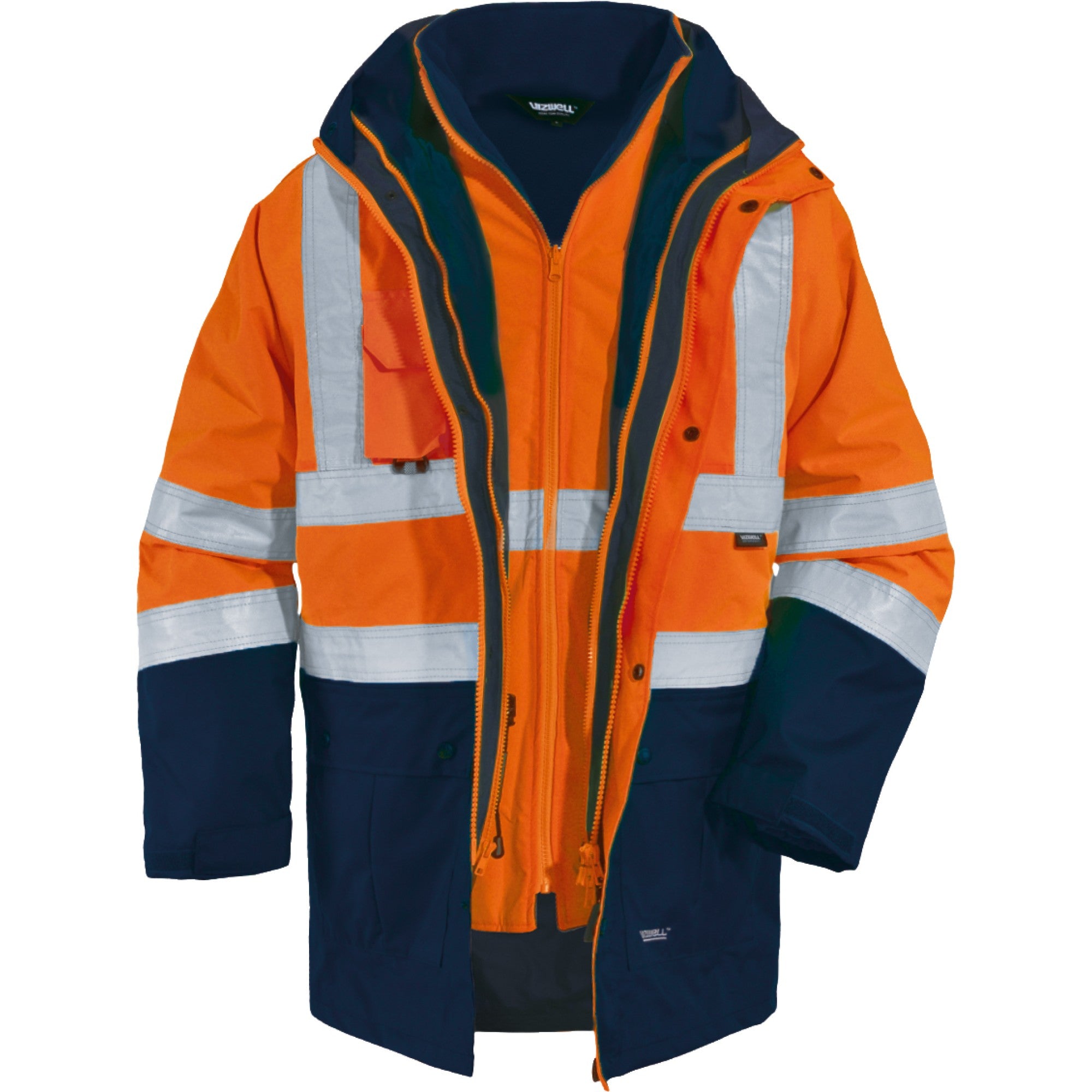 VWJK44 Zimska radna jakna HI-VIS 5u1